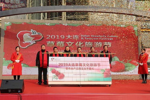 2019大連草莓文化旅游節暨農業產品博覽會隆重啟幕